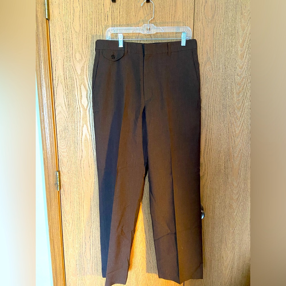 Brown/grey dress pants
